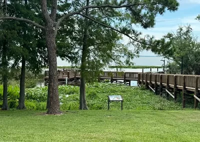 Magnolia Park Playground, Dock and New Center
